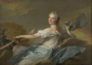 Jean Marc Nattier Princess Marie Adelaide of France oil on canvas